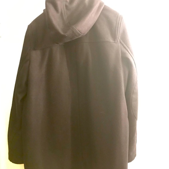 Tommy Hilfiger Men’s Wool Peacoat w toggles - Picture 3 of 3